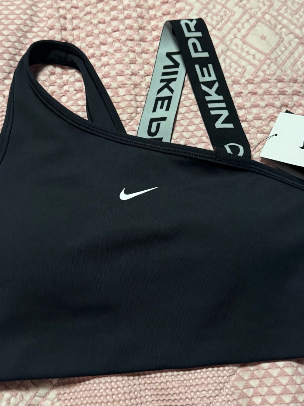 Nike Women's Pro Swoosh MS
Asymmetrical Padded Sports
Bra large nwt - Picture 5 of 9